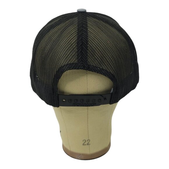 WildEar Patch Snapback Cap Back Mesh Trucker Baseball Hunter Protection Hat Gray - Picture 5 of 13